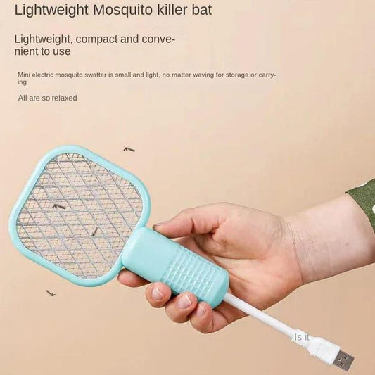 Rechargeable Electric Mosquito Zapper with UV Light - Silent Insect Killer for Indoor Use